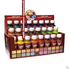 Колеровочная паста №45   Бирюза 0.1л ПалИж