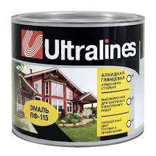Эмаль ПФ-115 Шоколад 0,9кг ULTRA LINES