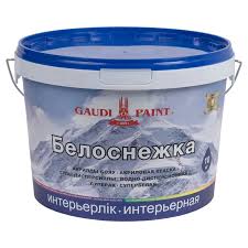 Вд Белоснежка Супербелая 3  кг  краска для стен и потолков 